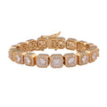 MEN'S HIP HOP GOLD TENNIS BRACELET